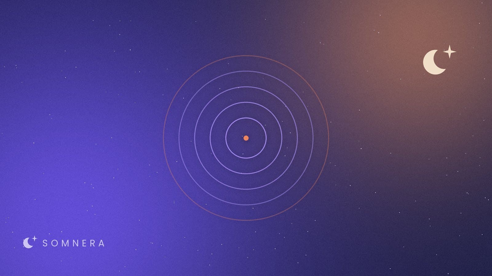 Concentric rings spreading out from a single point, like a slow breath